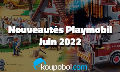 Les nouveautés Playmobil de Juin 2022