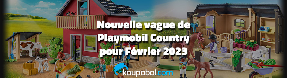 Playmobil® - Etable et carrière pour chevaux - 71238 - Playmobil