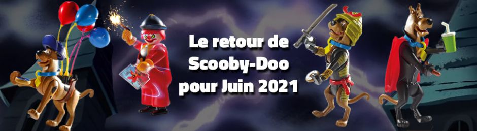Bannière Scooby-Doo! Nouveautés 2021 Bannière Scooby-Doo! Nouveautés 2021