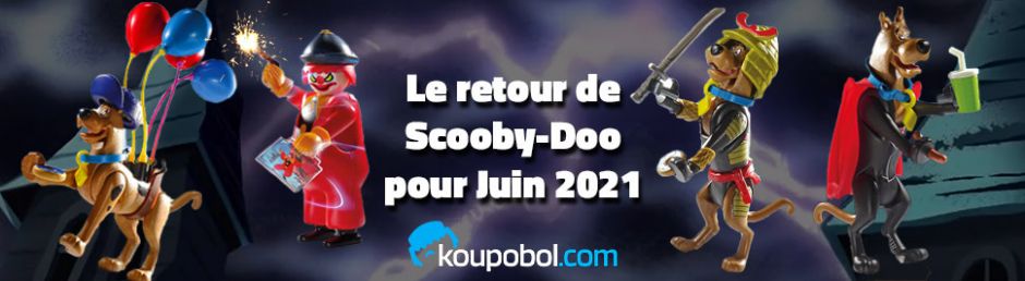 Bannière Scooby-Doo! Nouveautés 2021