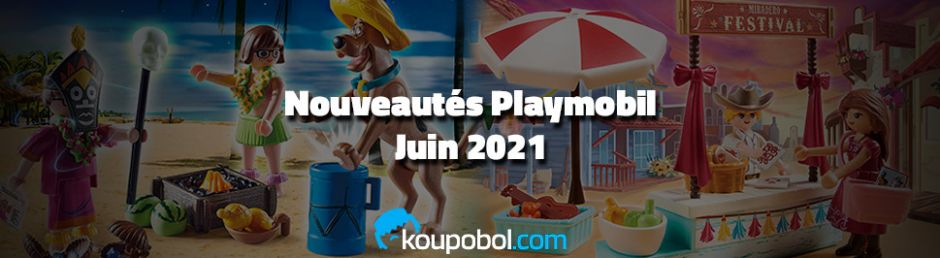 Les nouveautés PLAYMOBIL // Juin 2021