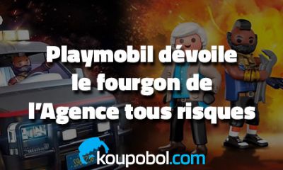Playmobil dévoile le fourgon de l'Agence tous risques (70750)