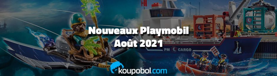 Les nouveautés PLAYMOBIL // Août 2021