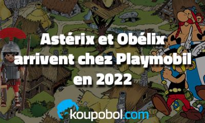 Astérix et Obélix arrivent chez Playmobil en 2022 !