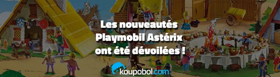 Les nouveautés Playmobil Astérix ont été dévoilées !