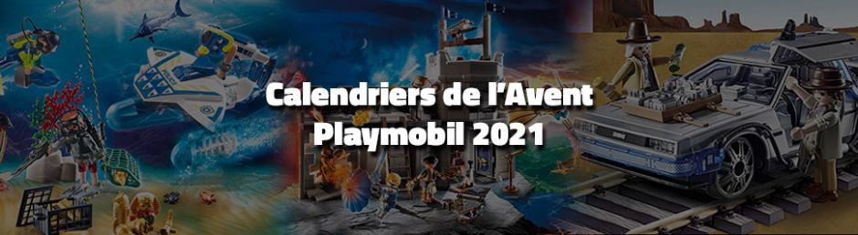 Aperçu des calendriers de l'Avent Playmobil 2021