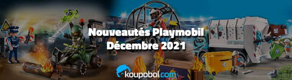 Les nouveautés Playmobil de Décembre 2021