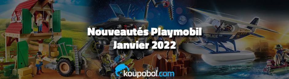 Les nouveautés Playmobil de Janvier 2022