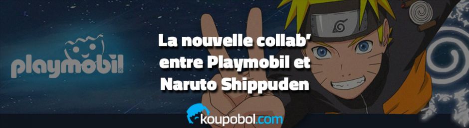 La nouvelle collaboration entre Playmobil et Naruto Shippuden