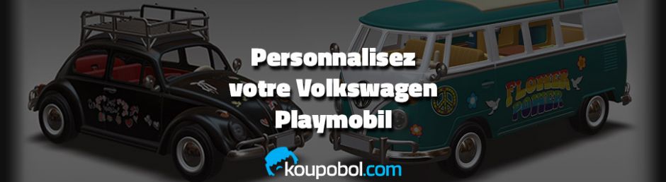 Personnalisez votre Volkswagen Playmobil !