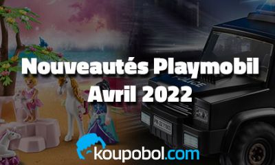 Les nouveautés Playmobil d'Avril 2022