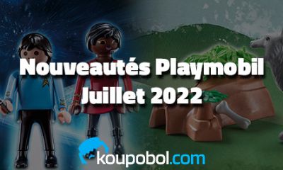 Les nouveautés Playmobil de Juillet 2022