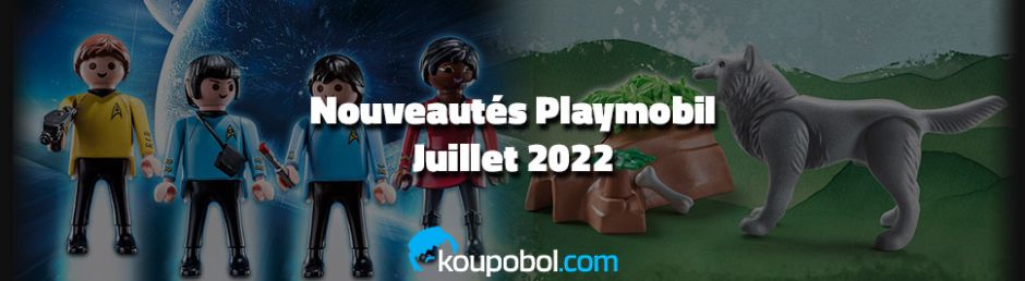 Les nouveautés Playmobil de Juillet 2022