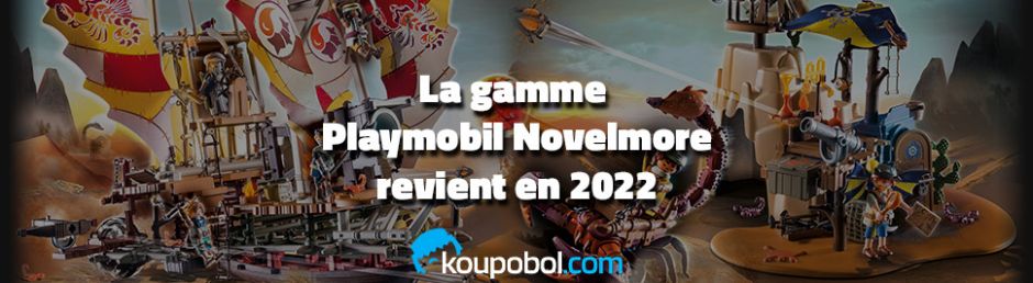 La gamme Playmobil Novelmore revient en 2022