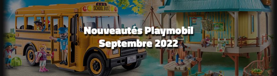 Les nouveautés Playmobil de Septembre 2022