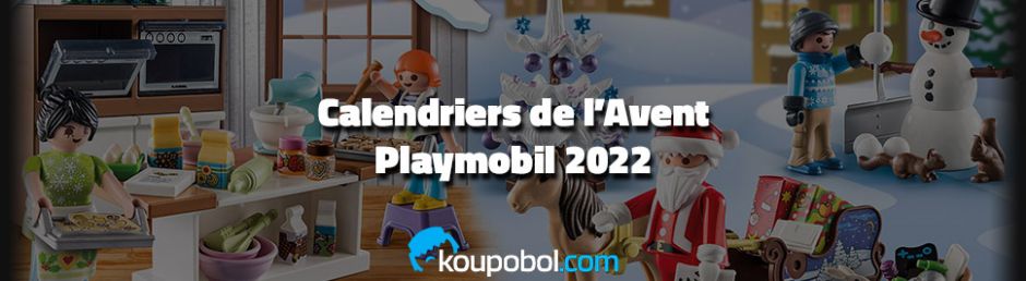 Aperçu des calendriers de l'Avent Playmobil 2022 !