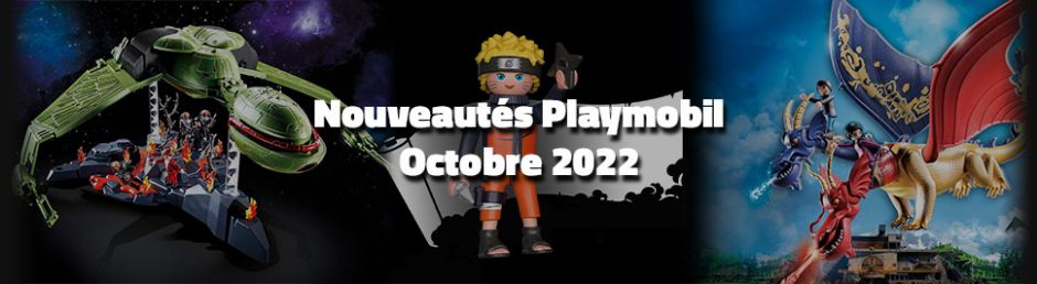 Les nouveautés Playmobil d'Octobre 2022