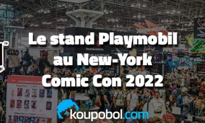 Le stand Playmobil du New York Comic Con 2022