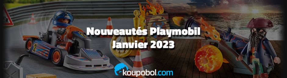 Les nouveautés Playmobil de Janvier 2023 sont disponibles