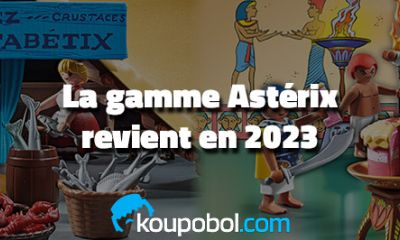 Playmobil : La gamme Astérix revient en 2023 !