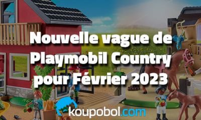 Nouvelle vague de Playmobil Country pour Février 2023