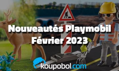 Les nouveautés Playmobil de Février 2023 sont disponibles