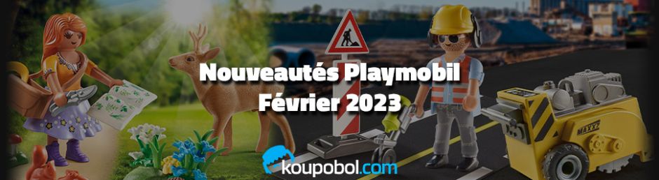 Les nouveautés Playmobil de Février 2023 sont disponibles