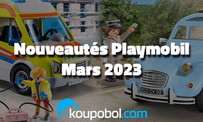 Les nouveautés Playmobil de Mars 2023 sont disponibles