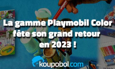 La gamme Playmobil Color fête son grand retour en 2023 !
