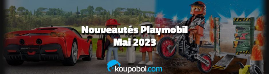 Les nouveautés Playmobil de Mai 2023 sont disponibles