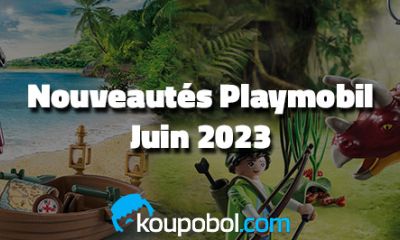 Les nouveautés Playmobil de Juin 2023 sont disponibles