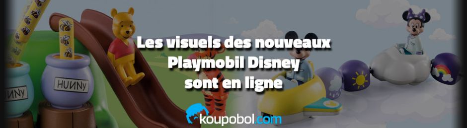 Les visuels des nouveaux Playmobil Disney sont en ligne !