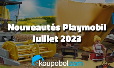 Les nouveautés Playmobil de Juillet 2023 sont disponibles