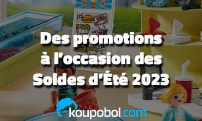 Playmobil : Des promotions à l'occasion des soldes d'été 2023