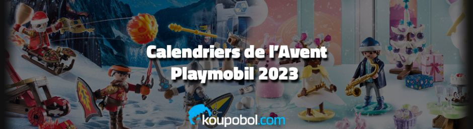 Aperçu des calendriers de l'Avent Playmobil 2023 ! 