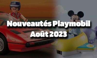 Les nouveautés Playmobil d'Août 2023 sont disponibles