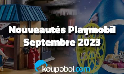 Les nouveautés Playmobil de Septembre 2023 sont disponibles