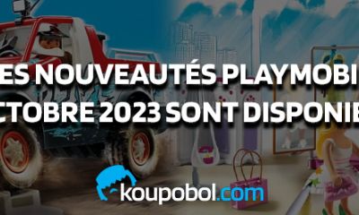 Les nouveautés Playmobil d'Octobre 2023 sont disponibles