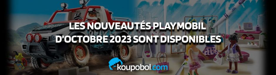 Les nouveautés Playmobil d'Octobre 2023 sont disponibles