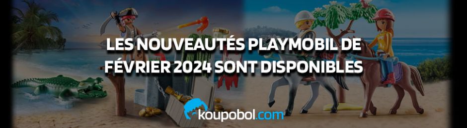 Les nouveautés Playmobil de Février 2024 sont disponibles