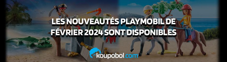 Les nouveautés Playmobil de Février 2024 sont disponibles