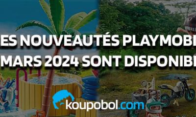 Les nouveautés Playmobil de Mars 2024 sont disponibles