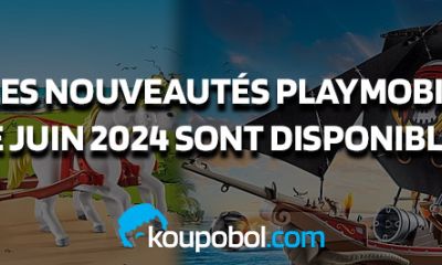 Les nouveautés Playmobil de Juin 2024 sont disponibles