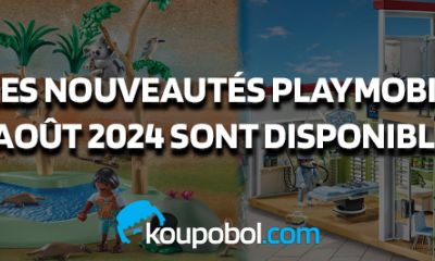 Les nouveautés Playmobil d'Août 2024 sont disponibles