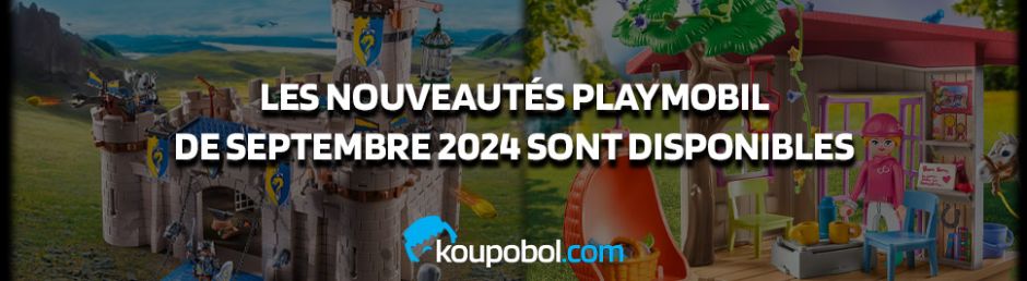 Les nouveautés Playmobil de Septembre 2024 sont disponibles
