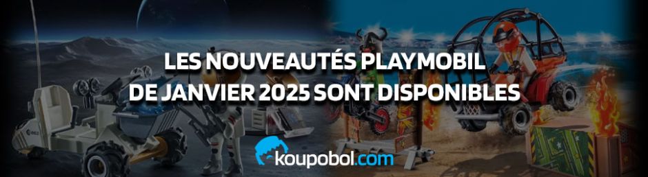 Les nouveautés Playmobil de Janvier 2025 sont disponibles