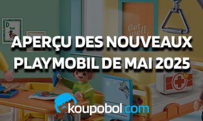Les nouveautés Playmobil de Mai 2025 sont disponibles