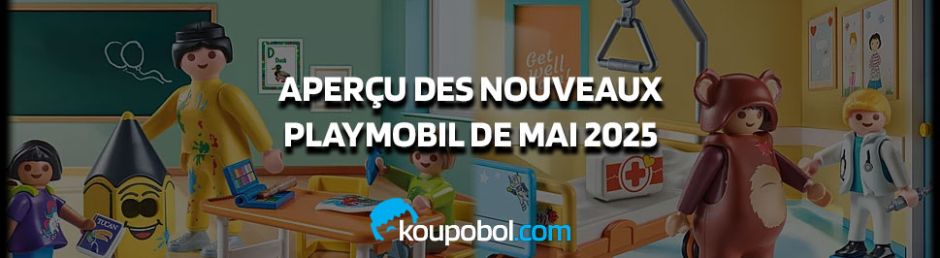 Les nouveautés Playmobil de Mai 2025 sont disponibles