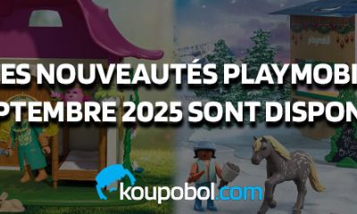 Les nouveautés Playmobil de Septembre 2025 sont disponibles
