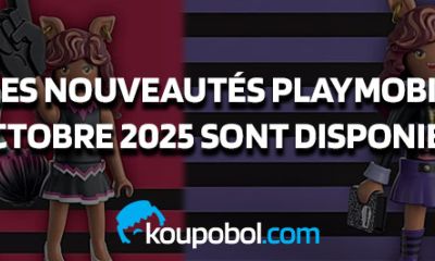 Les nouveautés Playmobil d'Octobre 2025 sont disponibles
